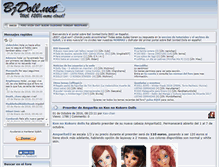 Tablet Screenshot of bjdoll.net